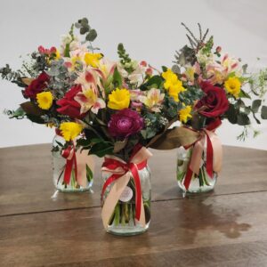 Florist choice party jars