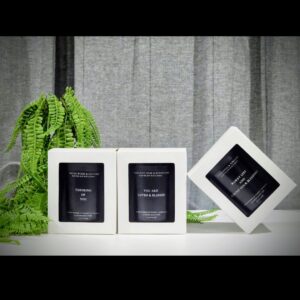 Scented soy wax candle